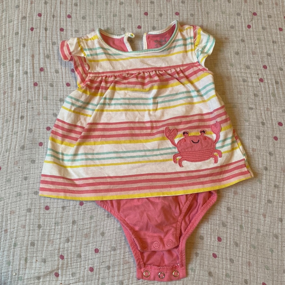 Striped crab jumper